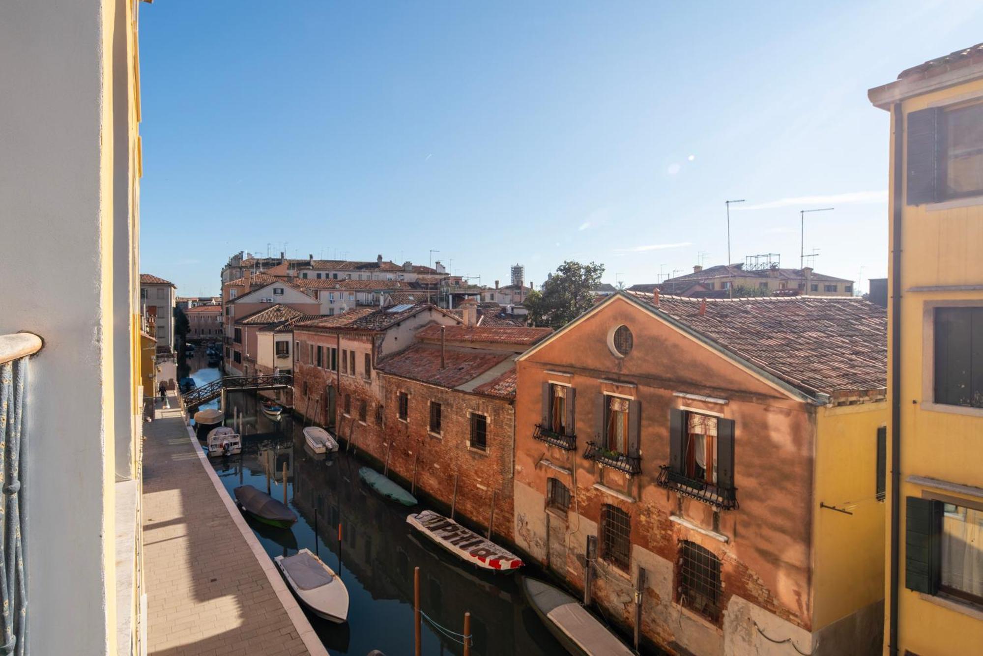 Venezia Vista Canale Bagian luar foto